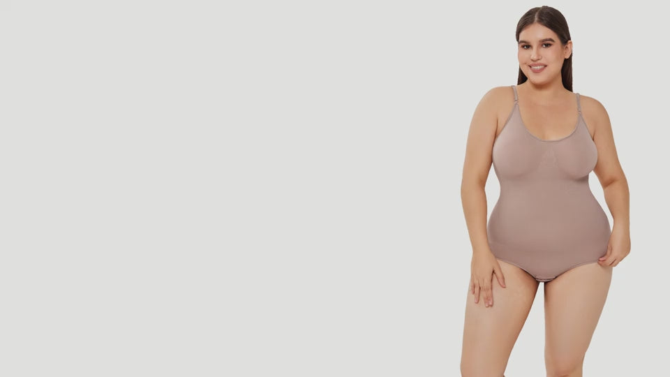 Women’s Tummy Control Shapewear Bodysuit – Full Bust Body Shaper & Smoothing Wear
